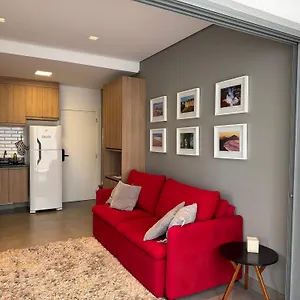Apartment Loft Em Moema, Proximo Ao Metro, Com Estacionamento No